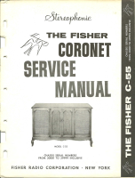 Fisher CORONET-C-55 - Service Manual